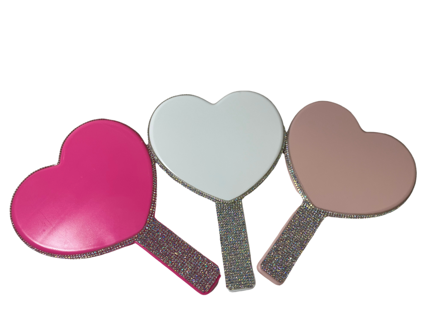 Diva Heart Hand Mirror